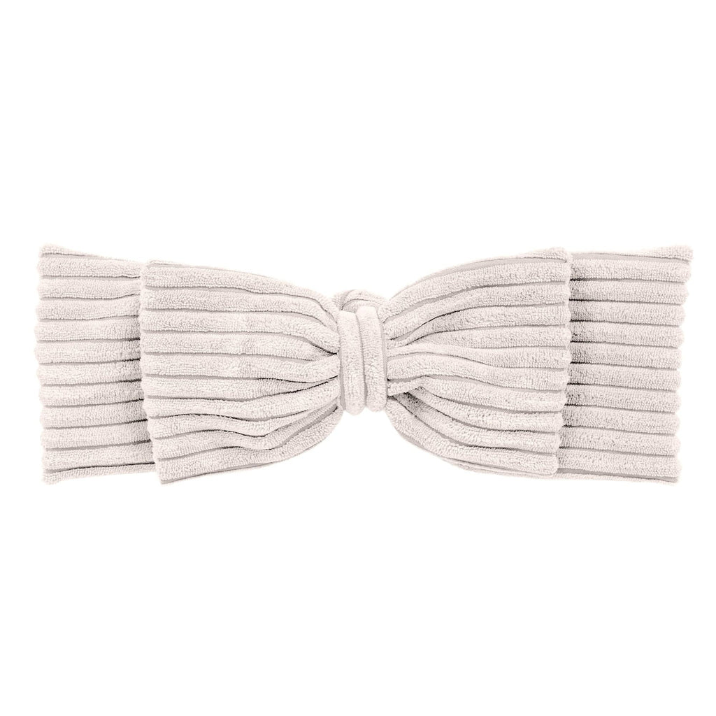 Baby Nest With Braided Bumper - Ecru