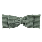 Baby Nest With Braided Bumper - Olive Green