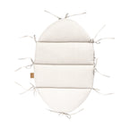 Baby Nest With Braided Bumper - Vanilla