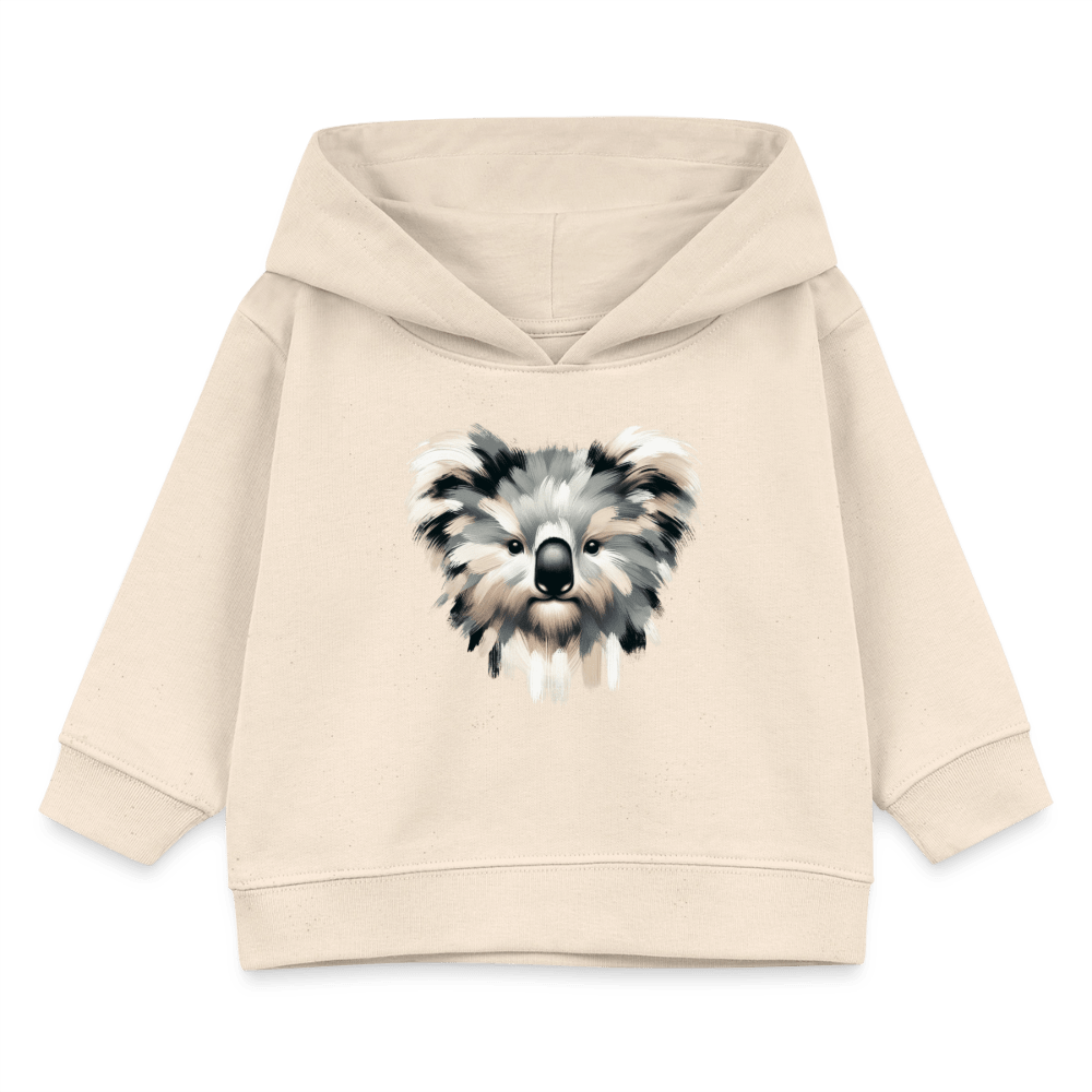 Baby Organic Cotton Blend Hoodie (Canvas Koala) - Tiny Tugz™