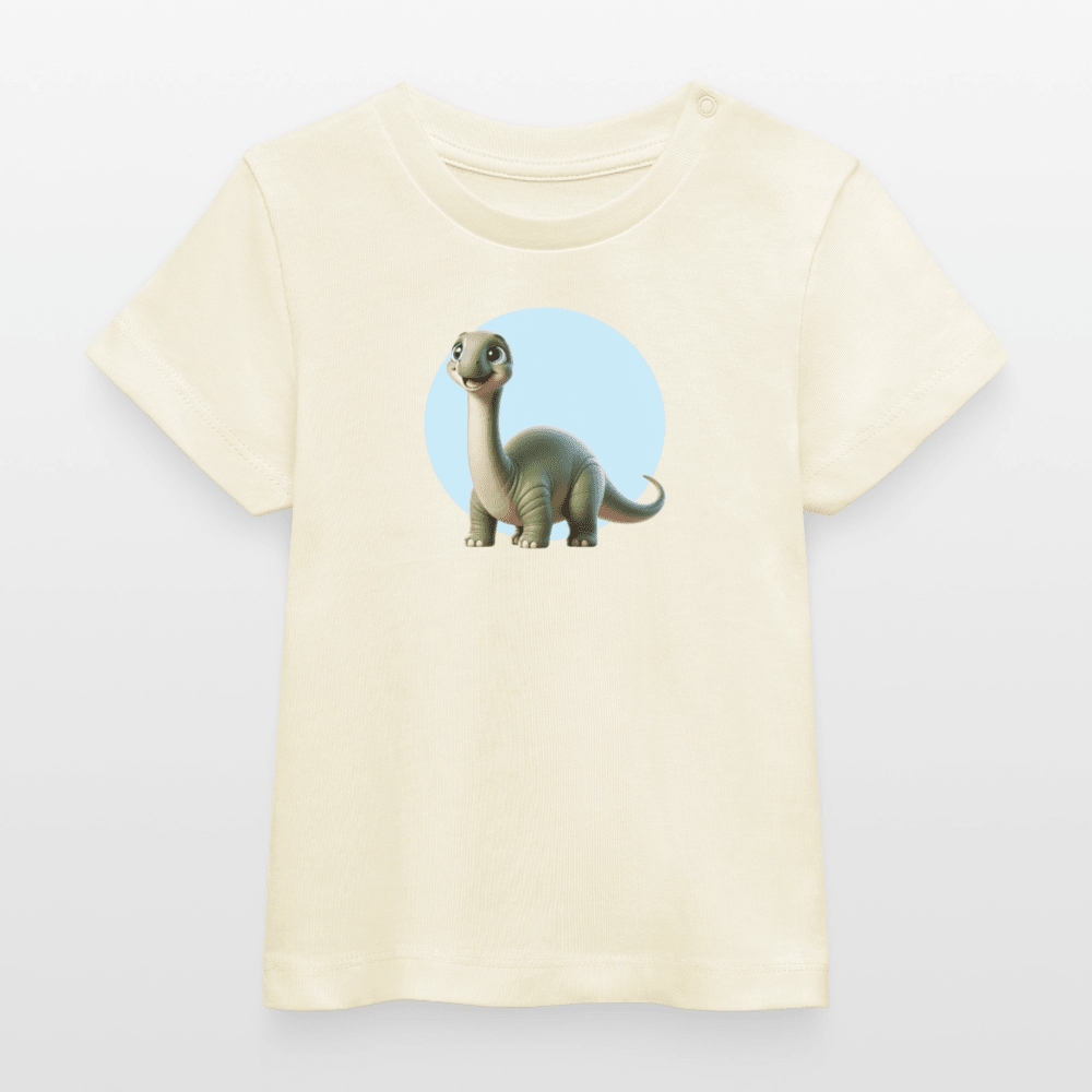 Baby Organic Cotton T-shirt (3D Dino Illustration) - Tiny Tugz™