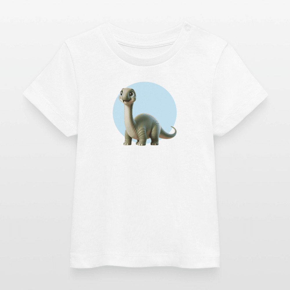 Baby Organic Cotton T-shirt (3D Dino Illustration) - Tiny Tugz™
