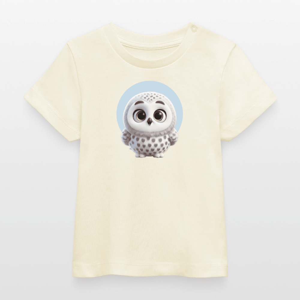Baby Organic Cotton T-shirt (3D Owl Illustration) - Tiny Tugz™