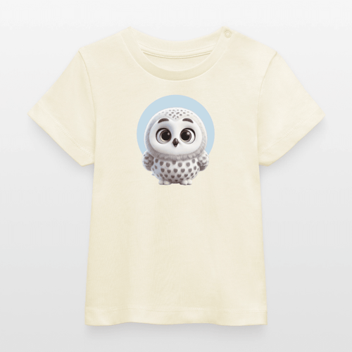 Baby Organic Cotton T-shirt (3D Owl Illustration) - Tiny Tugz™