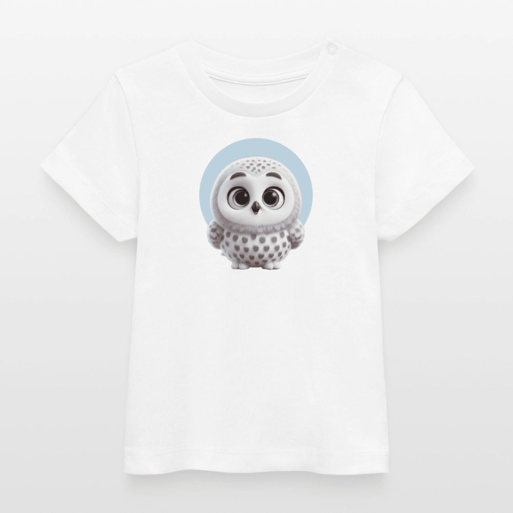 Baby Organic Cotton T-shirt (3D Owl Illustration) - Tiny Tugz™