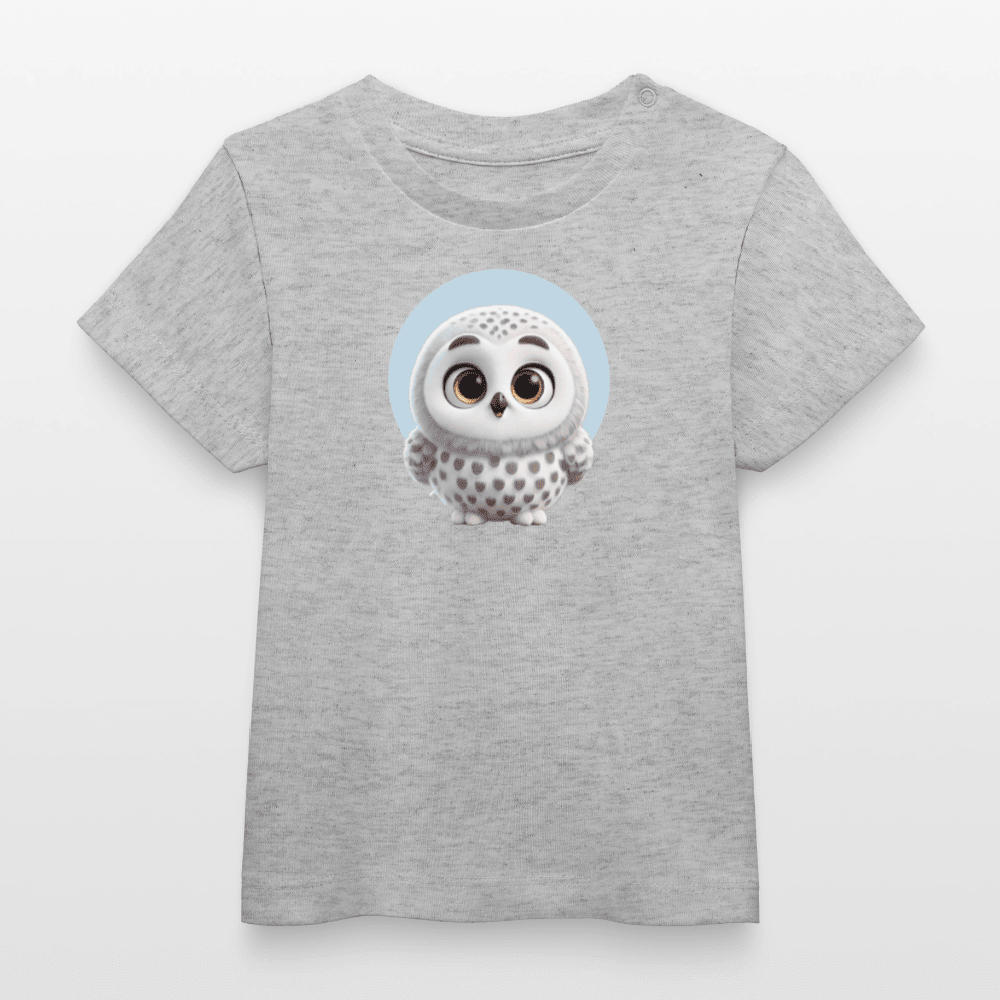 Baby Organic Cotton T-shirt (3D Owl Illustration) - Tiny Tugz™