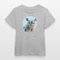 Baby Organic Cotton T-shirt (3D Rhino Illustration) - Tiny Tugz™