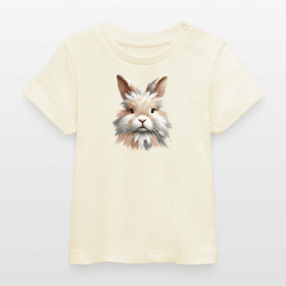 Baby Organic Cotton T-shirt (Canvas Bunny) - Tiny Tugz™
