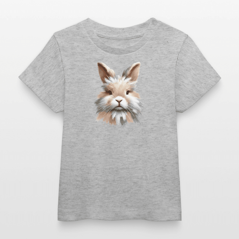 Baby Organic Cotton T-shirt (Canvas Bunny) - Tiny Tugz™
