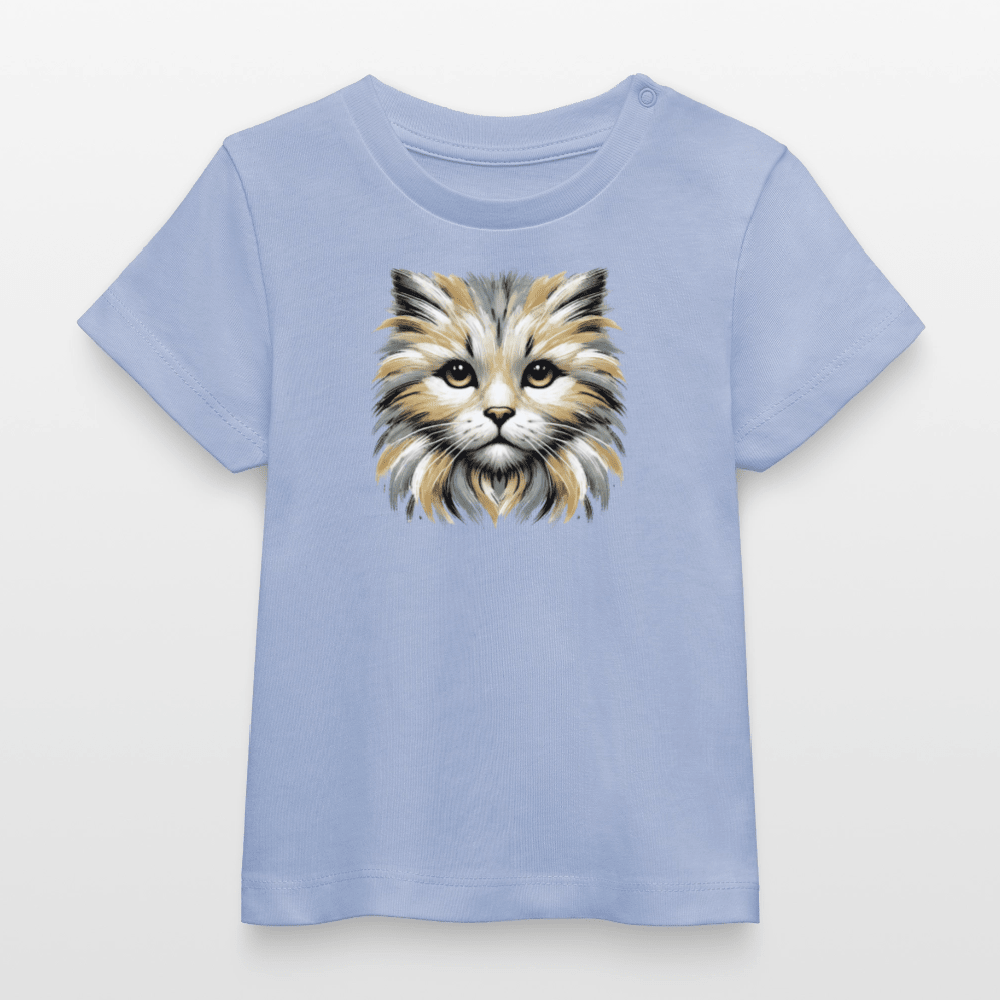 Baby Organic Cotton T-shirt (Canvas Cat) - Tiny Tugz™