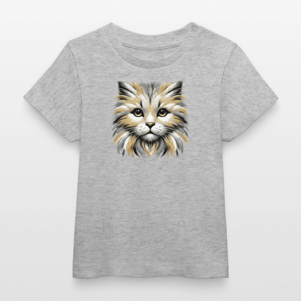 Baby Organic Cotton T-shirt (Canvas Cat) - Tiny Tugz™