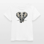 Baby Organic Cotton T-shirt (Canvas Elephant) - Tiny Tugz™