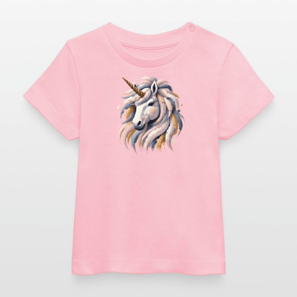 Baby Organic Cotton T-shirt (Canvas Unicorn) - Tiny Tugz™
