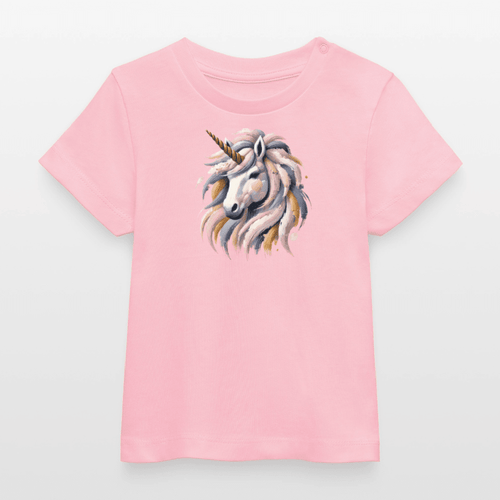 Baby Organic Cotton T-shirt (Canvas Unicorn) - Tiny Tugz™