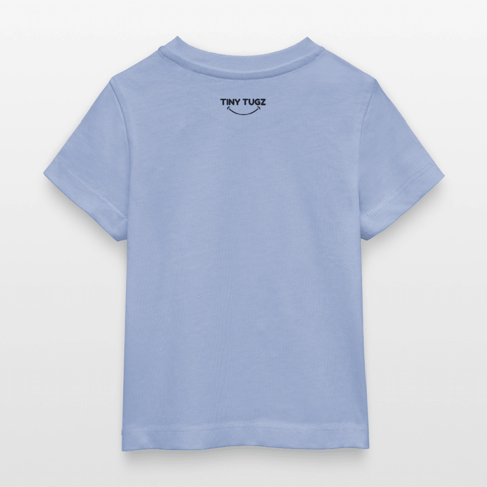 Baby Organic Cotton T-shirt (Dolphin Watercolour Art) - Tiny Tugz™
