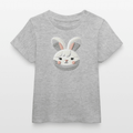 Baby Organic Cotton T-shirt (Felt Appliqué Bunny) - Tiny Tugz™