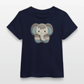 Baby Organic Cotton T-shirt (Felt Appliqué Elephant) - Tiny Tugz™