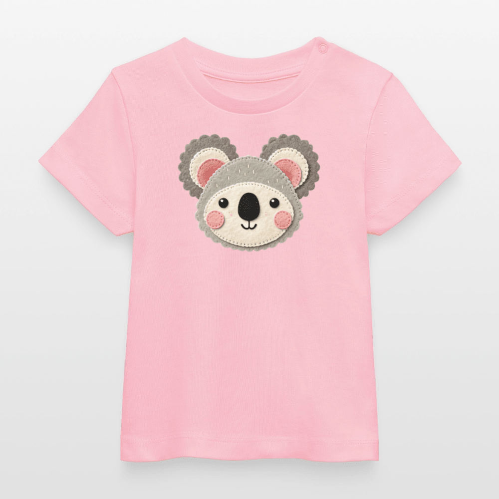 Baby Organic Cotton T-shirt (Felt Appliqué Koala) - Tiny Tugz™