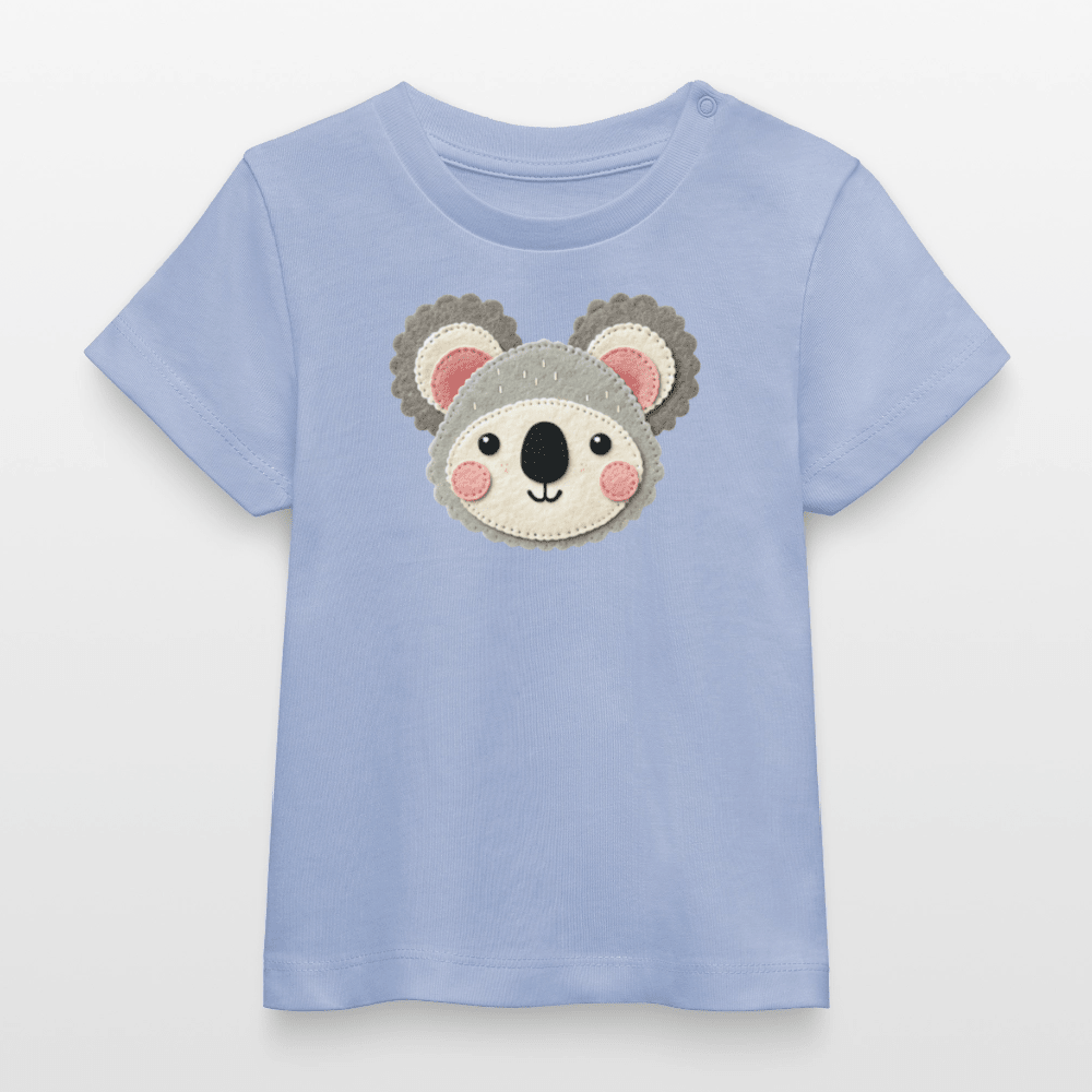 Baby Organic Cotton T-shirt (Felt Appliqué Koala) - Tiny Tugz™
