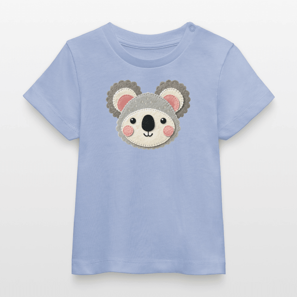 Baby Organic Cotton T-shirt (Felt Appliqué Koala) - Tiny Tugz™