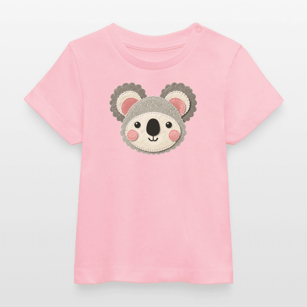 Baby Organic Cotton T-shirt (Felt Appliqué Koala) - Tiny Tugz™