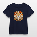 Baby Organic Cotton T-shirt (Felt Appliqué Lion) - Tiny Tugz™
