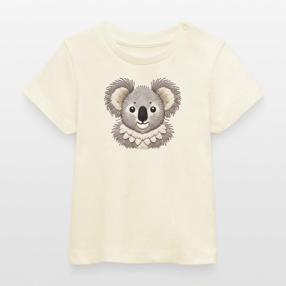 Baby Organic Cotton T-shirt (Koala Thread Art) - Tiny Tugz™