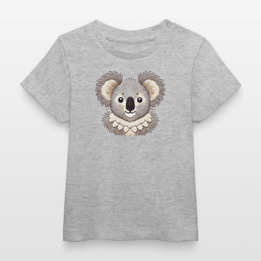 Baby Organic Cotton T-shirt (Koala Thread Art) - Tiny Tugz™