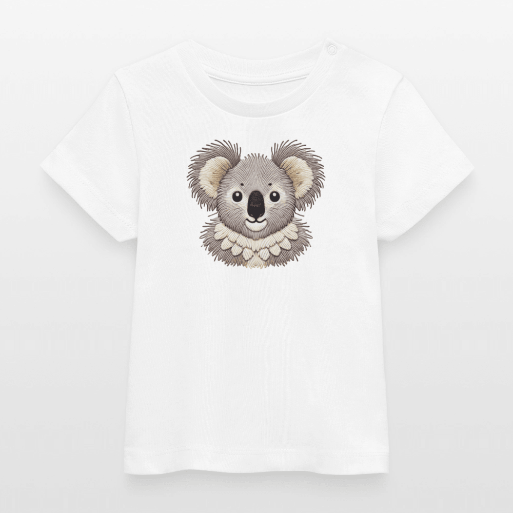 Baby Organic Cotton T-shirt (Koala Thread Art) - Tiny Tugz™