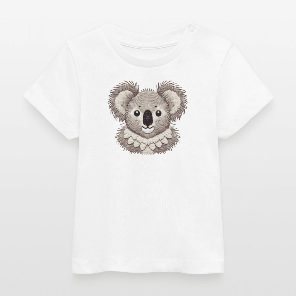 Baby Organic Cotton T-shirt (Koala Thread Art) - Tiny Tugz™
