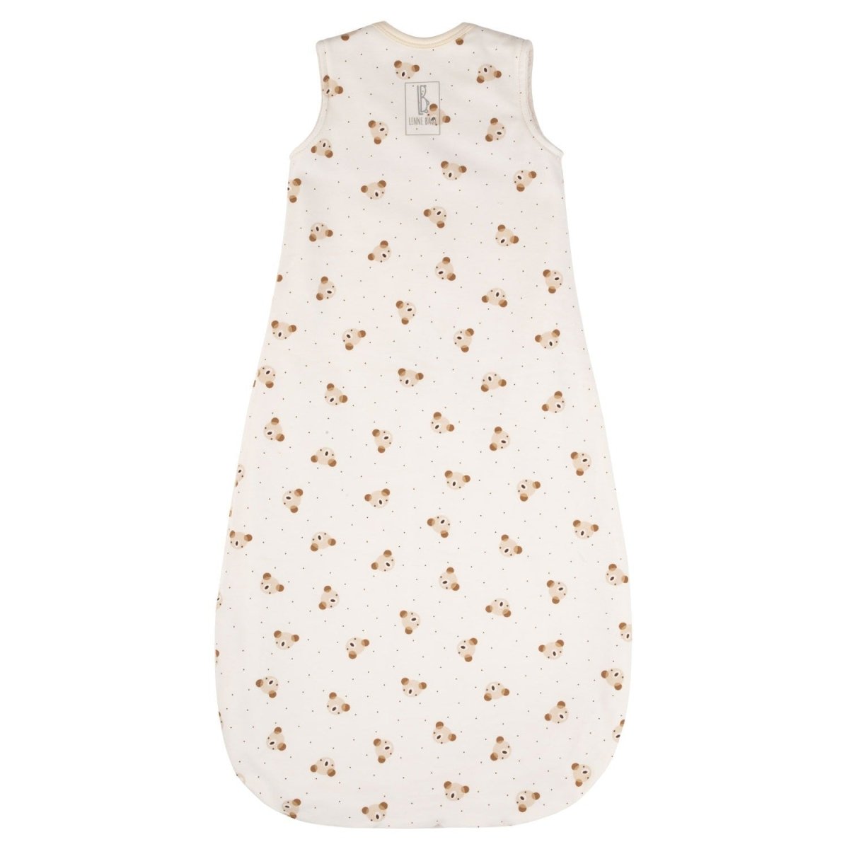 Baby Sleeping Bag 2.5 TOG (Warm) – Beige / White, 6–24 Months - Tiny Tugz™
