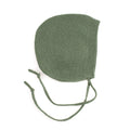Knitted Wool Baby Bow Hat - Merino Wool - Harper