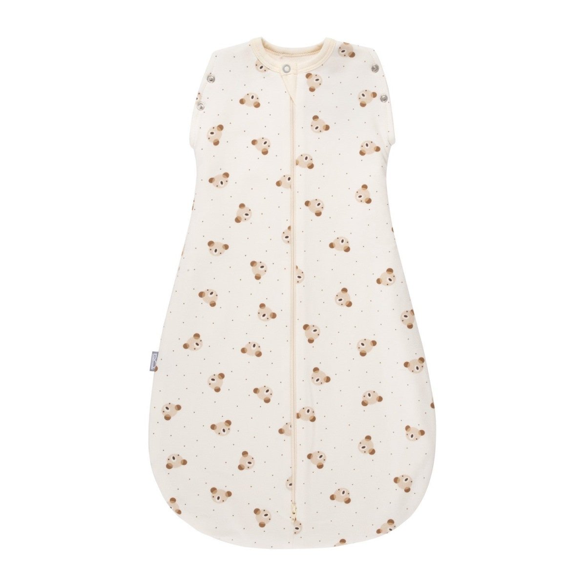 Baby Swaddle & Sleeping Bag 2.5 TOG (Warm) – Beige / White - Tiny Tugz™