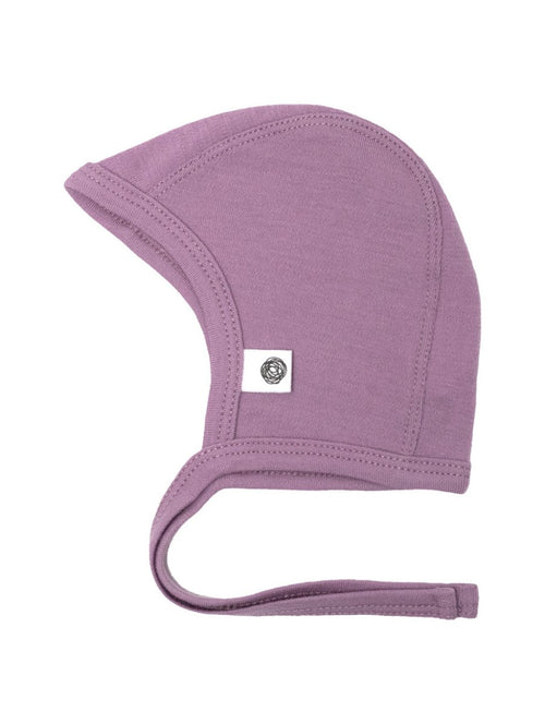 Baby Wool Bow Hat - Merino Wool - Lavender Mist - Tiny Tugz™