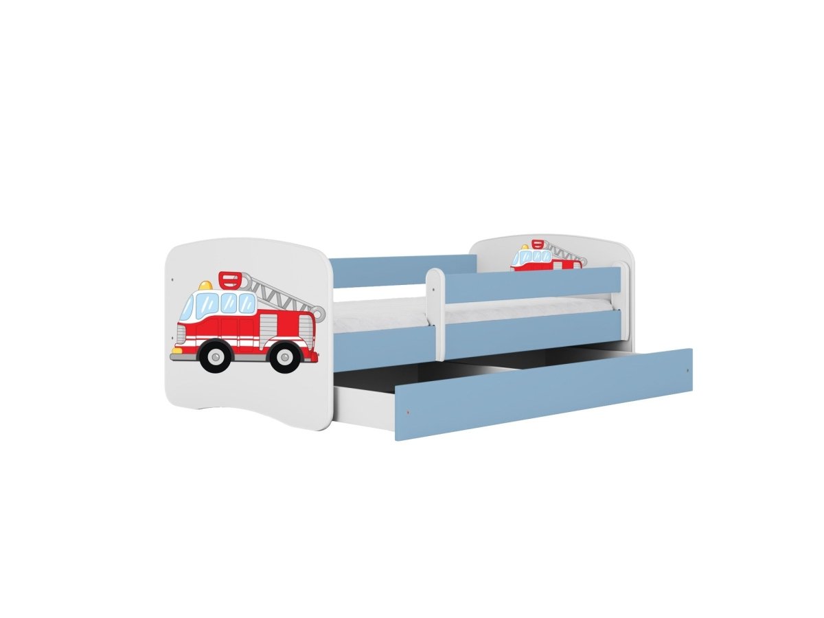 Babydreams Kids' Bed with Guardrail & Drawer - Fire Truck - Tiny Tugz™