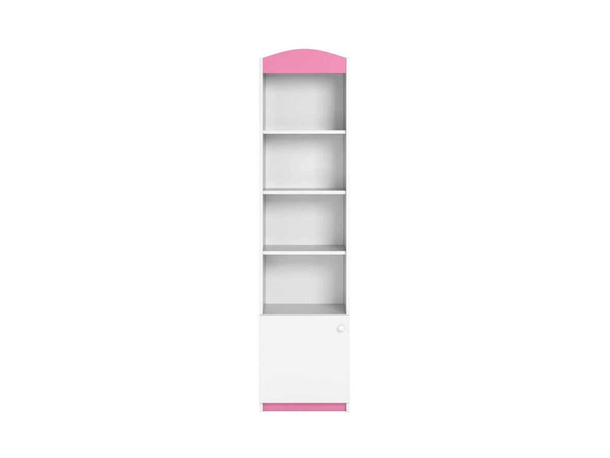 Babydreams Kids' Bookshelf Single - 4 Shelves & Cupboard - Tiny Tugz™