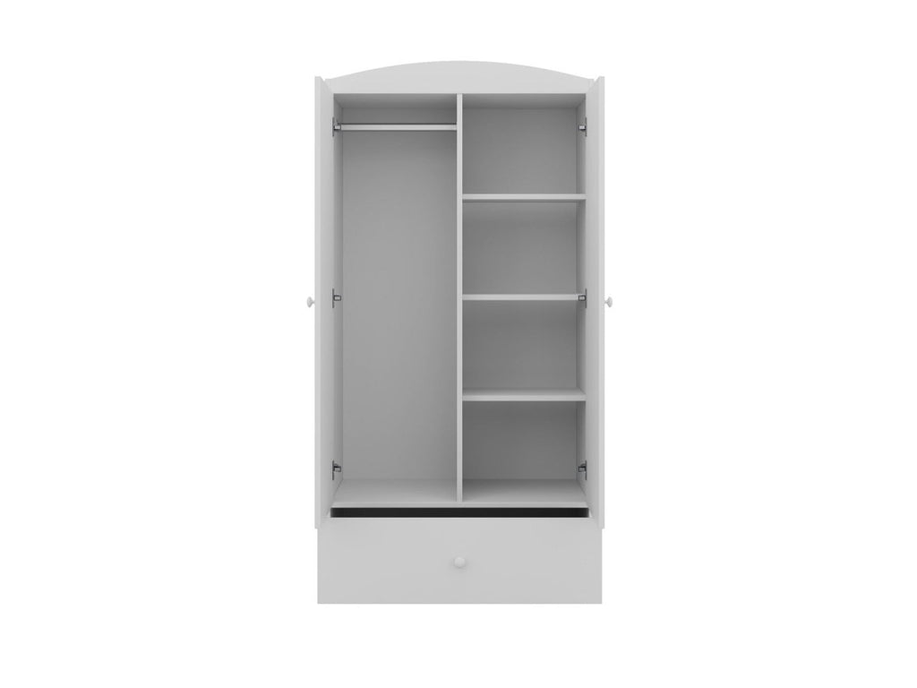 Babydreams Kids' Wardrobe with Drawer - Rounded Edges - Tiny Tugz™