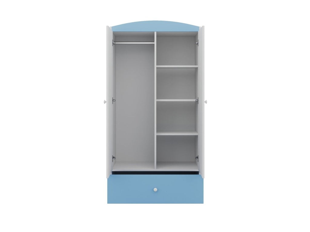 Babydreams Kids' Wardrobe with Drawer - Rounded Edges - Tiny Tugz™
