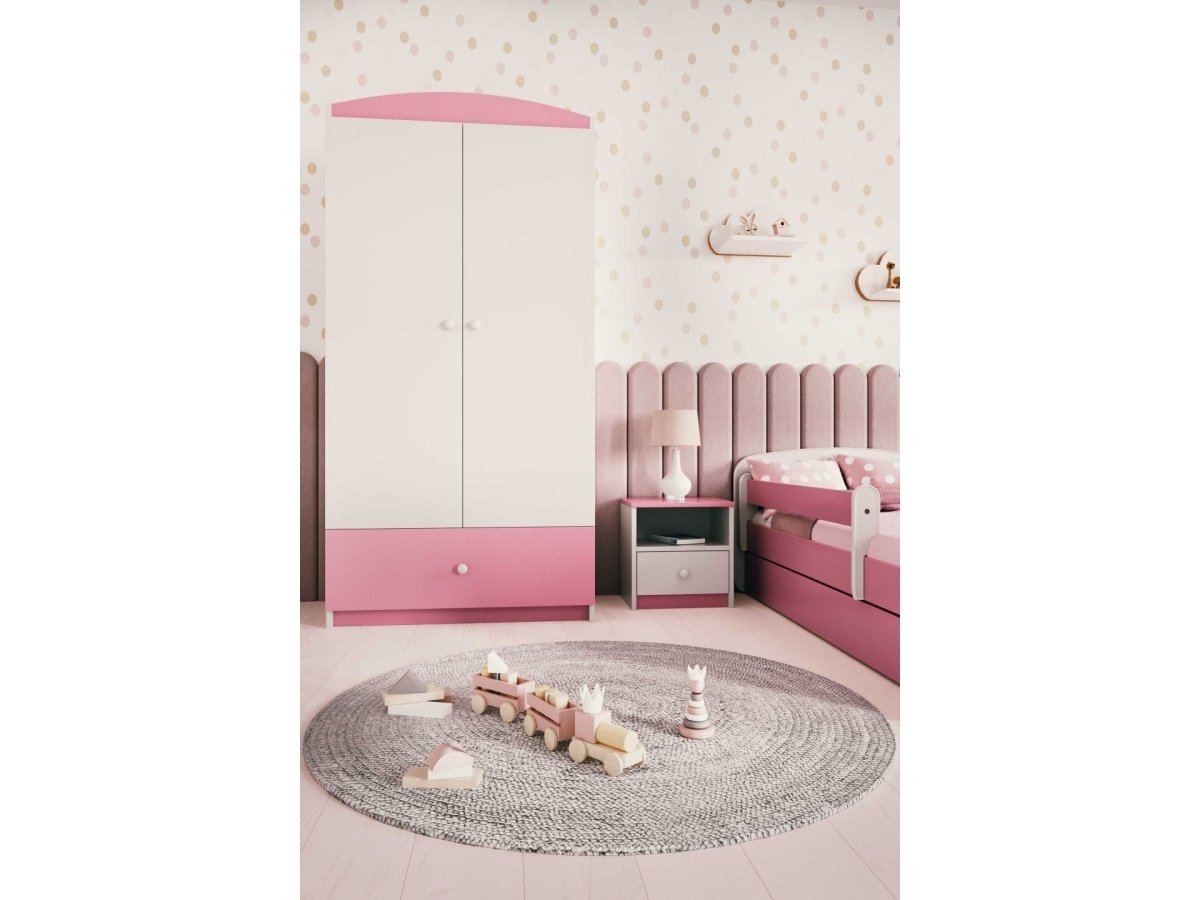 Babydreams Kids' Wardrobe with Drawer - Rounded Edges - Tiny Tugz™