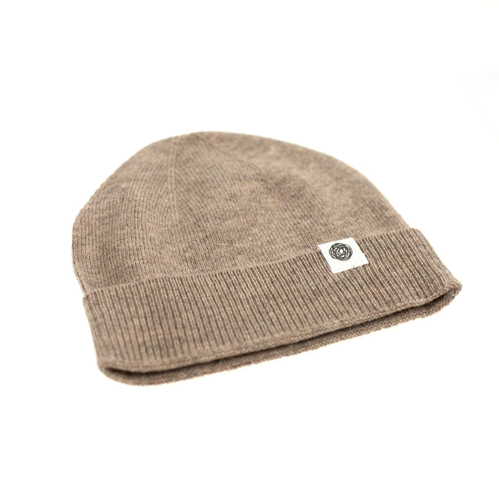 Knitted Wool Baby Hat - Merino Wool - Cobble