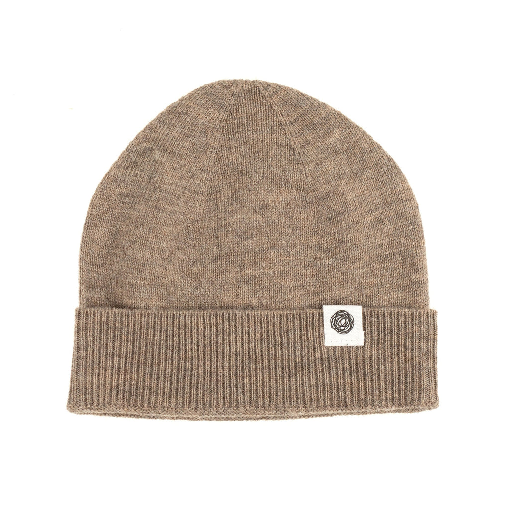 Knitted Wool Baby Hat - Merino Wool - Cobble