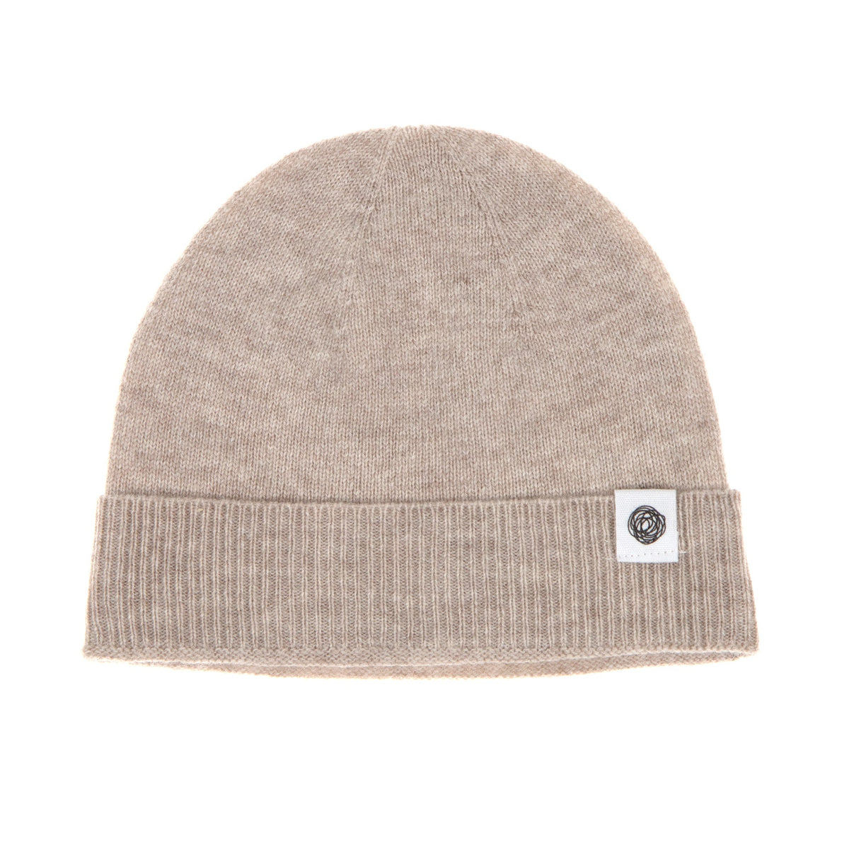 Knitted Wool Baby Hat - Merino Wool - Garlic