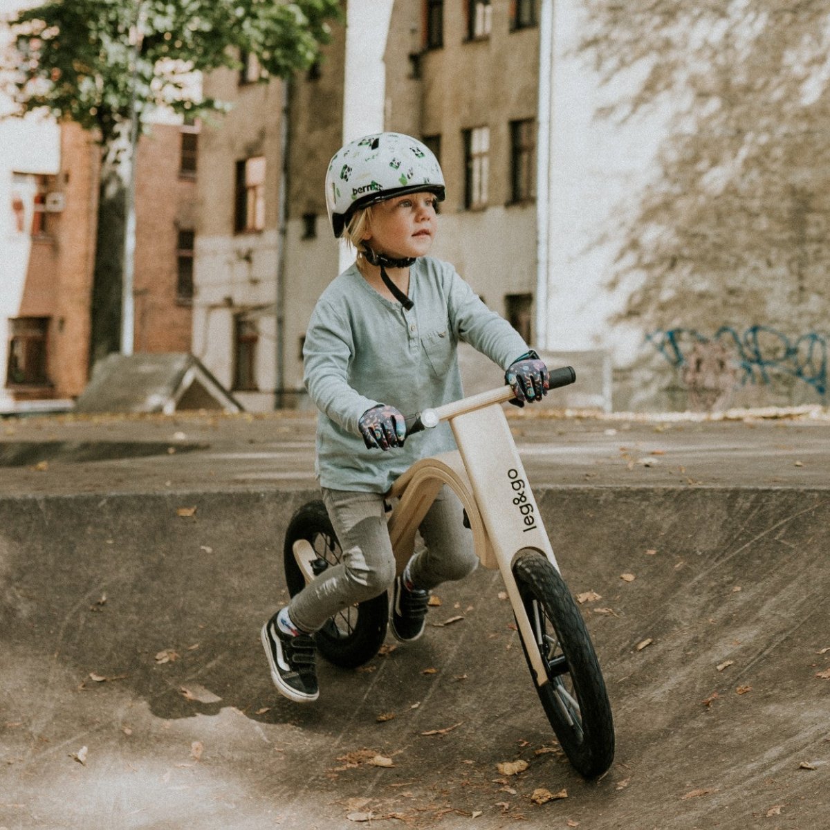 Balance Bike 3in1 | Wooden Balance Bike for Kids (1–5Y) - Tiny Tugz™