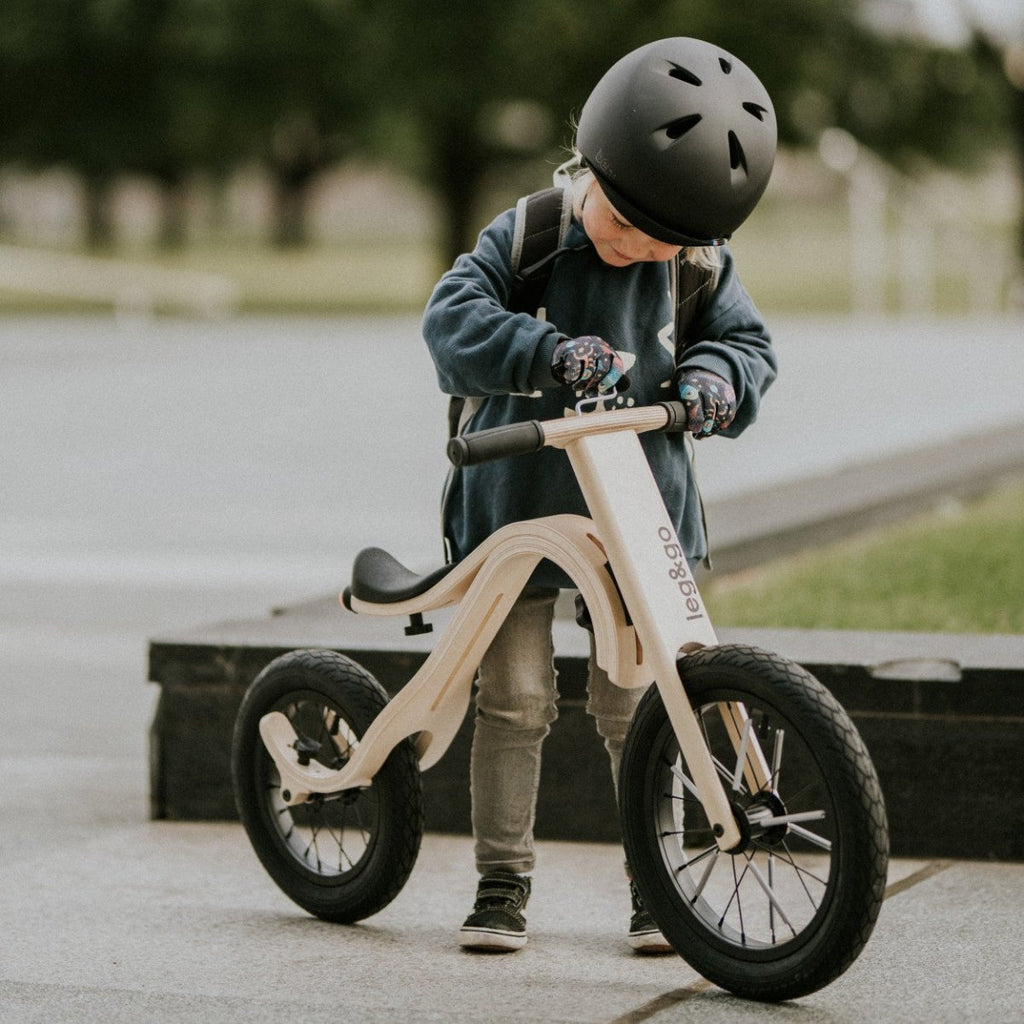 Balance Bike 3in1 | Wooden Balance Bike for Kids (1–5Y) - Tiny Tugz™