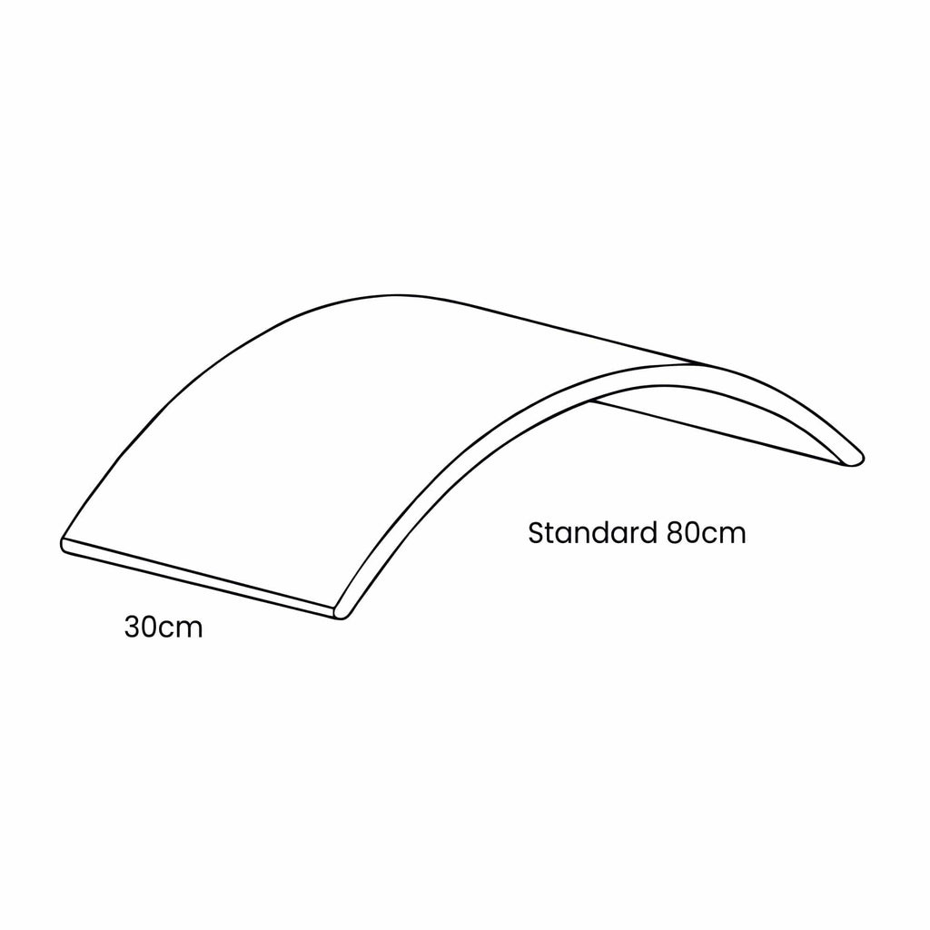 Montessori Balance Board voor kinderen - Berken multiplex met vilten basis