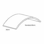 Montessori Balance Board for Kids – Birch Plywood with Felt Base