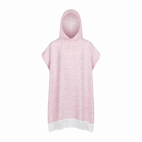 Bamboo Kids Bath Poncho (Rose) - Tiny Tugz™