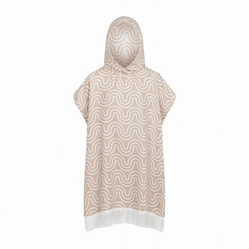 Bamboo Kids Bath Poncho (Sand) - Tiny Tugz™