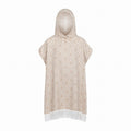Bamboo Kids Bath Poncho - Sand