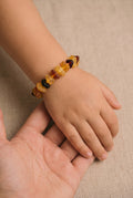 Baby/Child - Amber Bracelet - Chips, Raw Beads - 14cm - Mixed Colors